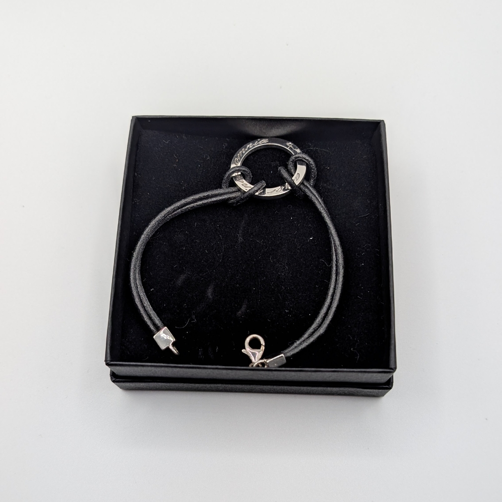 LOVE CONQUERS ALL Bracelet By Swedish Artist Efva Attling - Picture 8 of 8